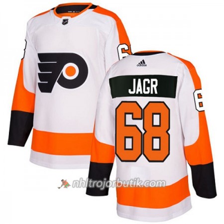 Dame Ishockey Philadelphia Flyers Tröja Jaromir Jagr 68 Adidas 2017-2018 Vit Authentic